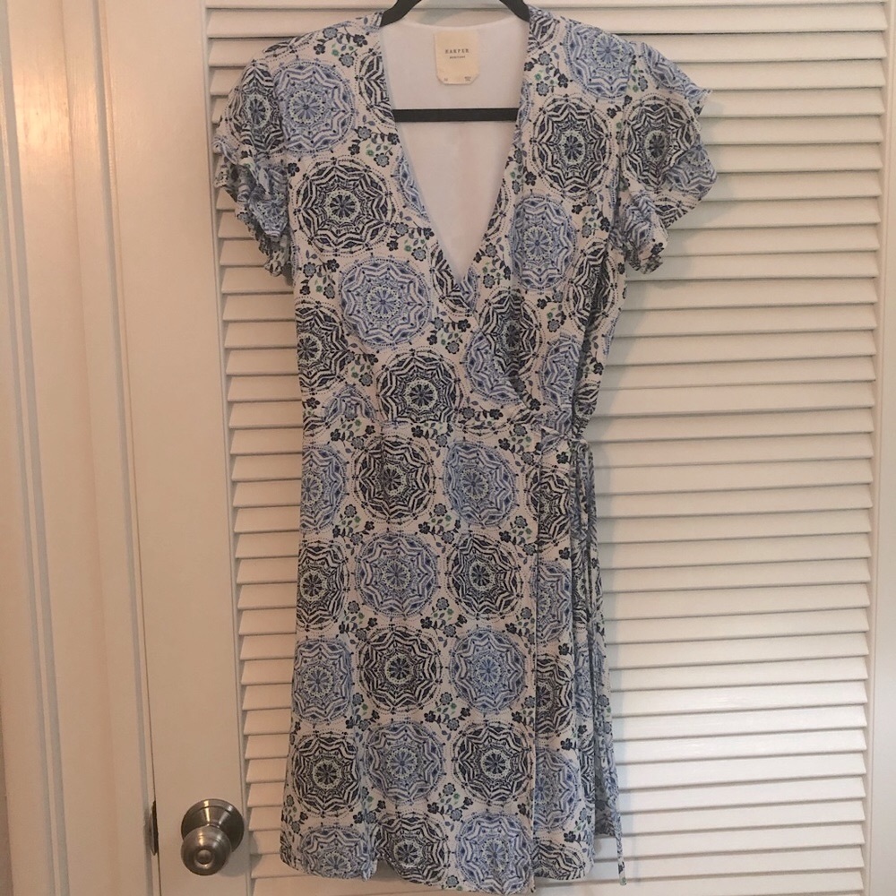 New Blue Wrap Dress❗️